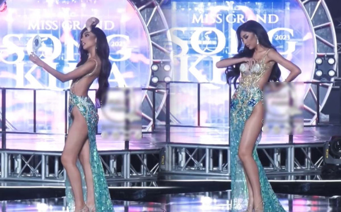 Chướng mắt thí sinh nhét gương lược vào chỗ nhạy cảm trên váy: Không lố không phải Miss Grand Ảnh 2