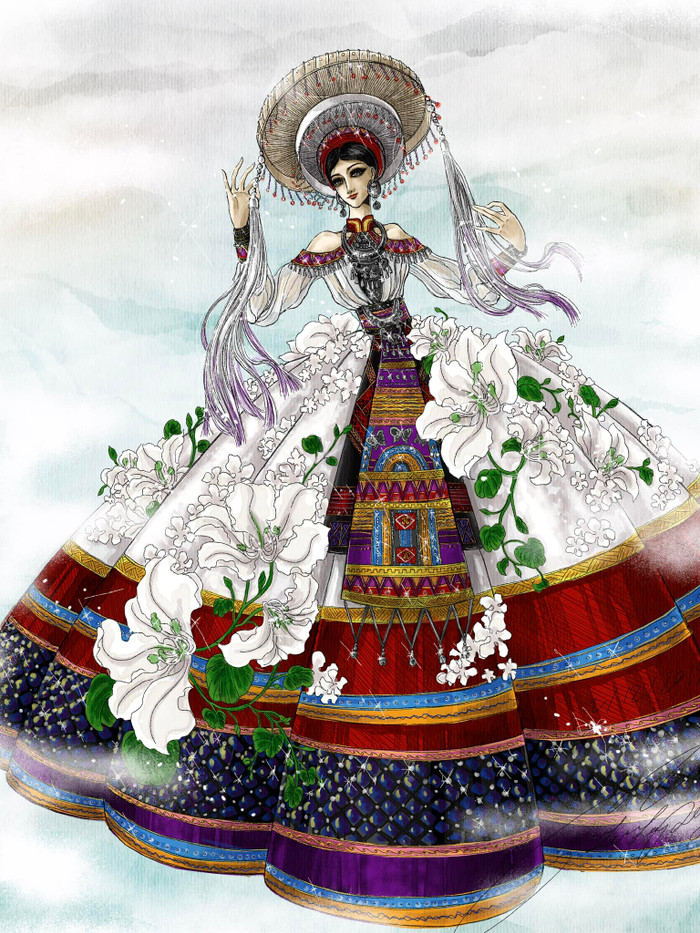 Mới đây, cô cùng ê-kíp vừa công bố bộ National Costume đã được chuẩn bị gần như rất hoàn chỉnh chỉ chờ ngày lên sóng. Fan sắc đẹp rất đắm đuối bởi vì độ tinh xảo và công phu từng đường nét. 