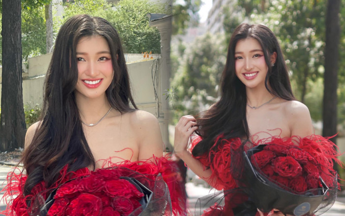 Triệu đóa hồng cũng không ngọt ngào bằng Phương Nhi: Hoa Isaac tặng đúng không nào? Ảnh 2