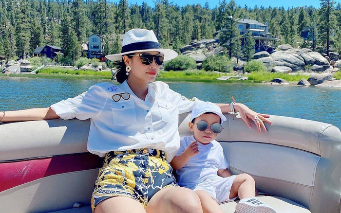 Phạm Hương nhận quà khủng từ ông xã, nhìn view biệt thự đủ thấy độ giàu cỡ nào Ảnh 2