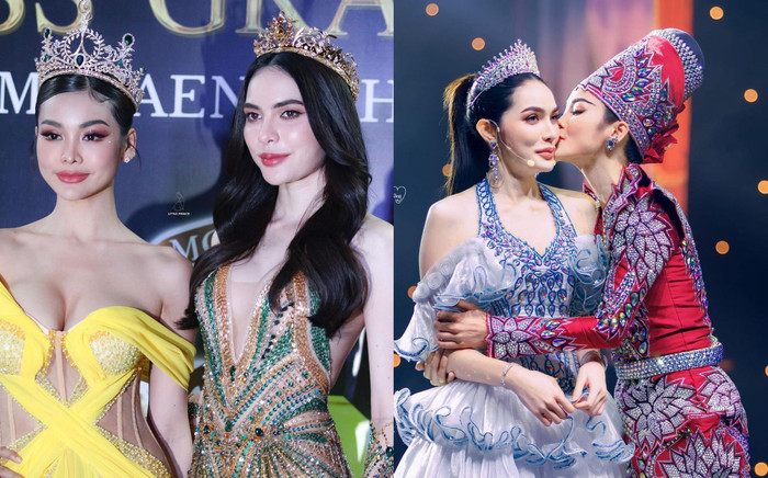 Hoa hậu Engfa Waraha hôn bạn đồng giới trên sân khấu: Chuẩn bị công khai tình cảm? Ảnh 2