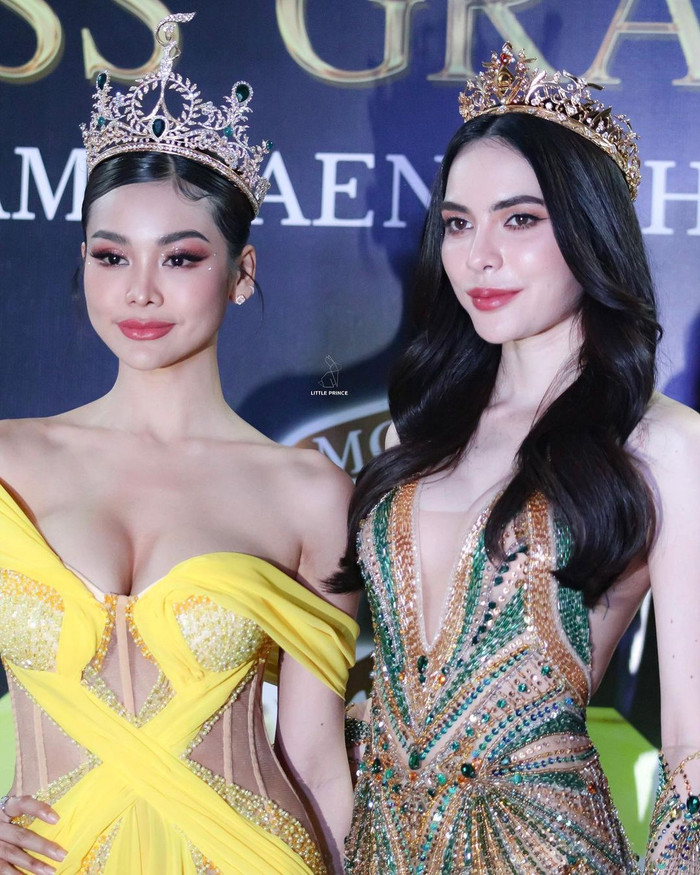 Instagram của Miss Grand Thailand nhưng lại rất giống một trang riêng của hai người đẹp. 