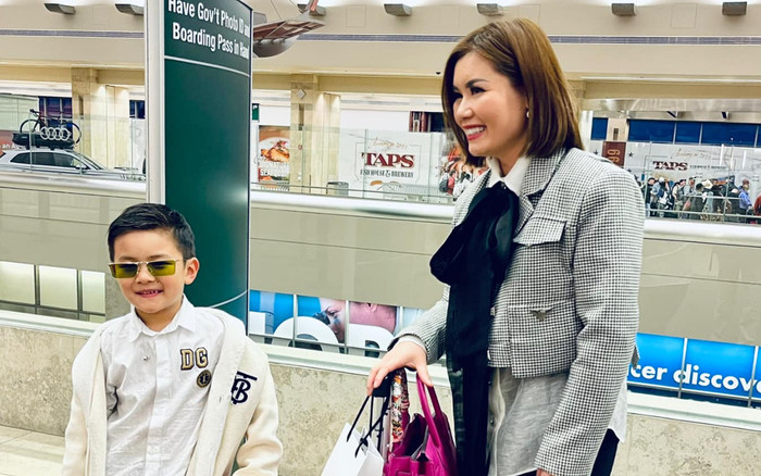 Vợ cũ Đan Trường tiết lộ sở thích sang chảnh từ tấm bé của quý tử Ảnh 2