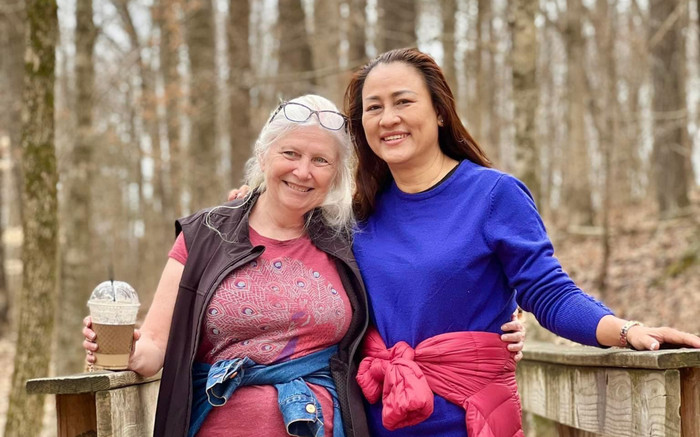 Khoảnh khắc hiếm hoi giữa mẹ chồng và mẹ ruột Hoàng Oanh hội ngộ chung một khung hình Ảnh 2