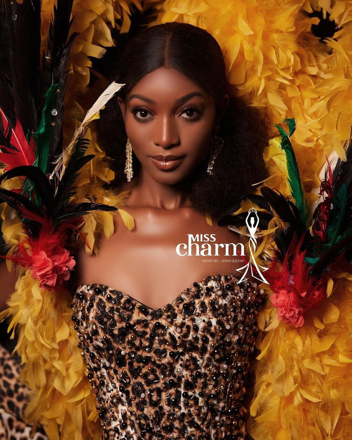 Top 6 Miss Charm 2023 khiến micro 'tàng hình' trong phần ứng xử: Lan Khuê nghe kịp không? Ảnh 2