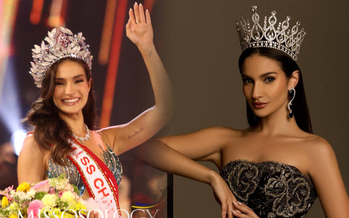 Trả lời ứng xử chỉ có 'một từ' nhưng đầy thuyết phục, mỹ nhân Latinh 'ụp crown' Miss Charm 2023 Ảnh 2