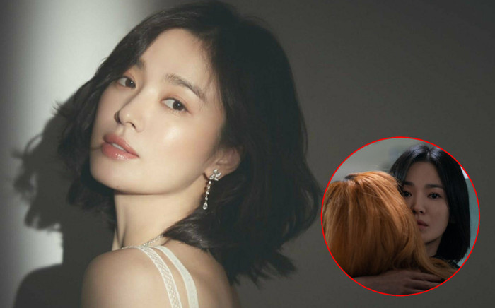 Lộ ảnh Song Hye Kyo ôm một người phụ nữ lạ sau khi ly hôn Song Joong Ki: Chị đã quá chán đàn ông? Ảnh 2