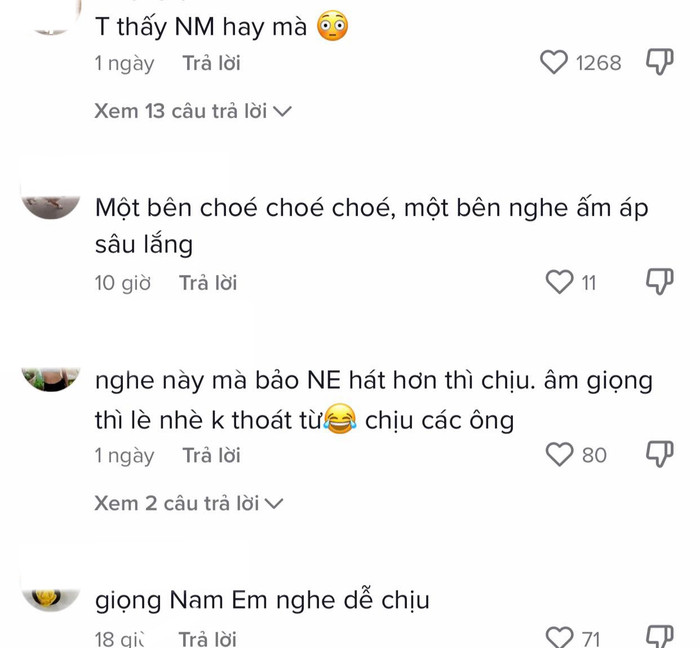 Netizen đặt Nam Em và Ngọc Mai lên 'bàn cân' so sánh khi cùng cover một bài hát.