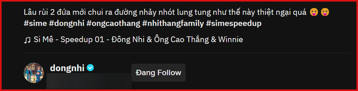 Đây chính là cảm xúc của Đông Nhi khi sánh đôi nhảy nhót cùng Ông Cao Thắng nơi đông người 