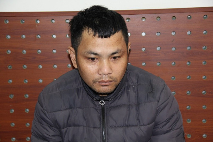 Kha Văn Dần tại cơ quan chức năng.