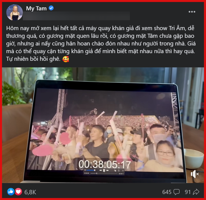 Mỹ Tâm có hành động 'sưởi ấm' trái tim 1 fan nam vừa ra đi mãi mãi Ảnh 3