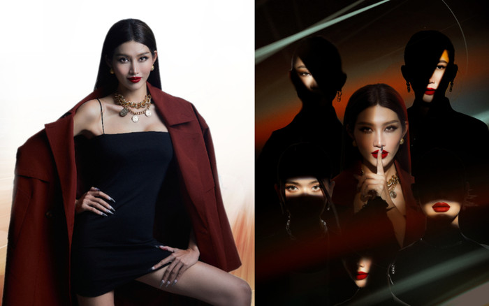 Á hậu Quỳnh Châu chất như nước cất với phong cách menswear trong vai trò mới Ảnh 2