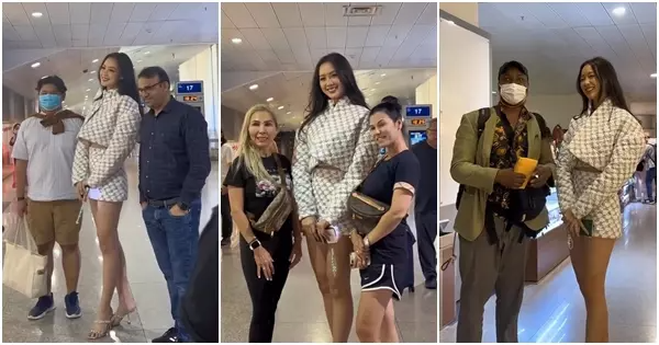 Nam giới hay nữ giới nước ngoài đều thua Bảo Ngọc về đôi chân dài 'trời phú'.