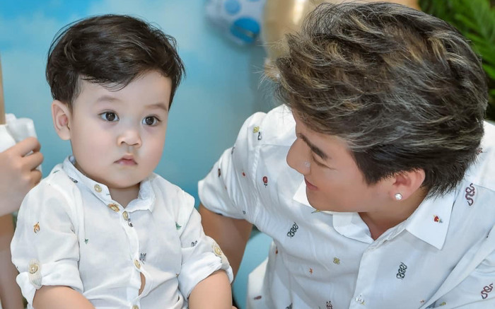 Đàm Vĩnh Hưng lần đầu công khai hình kỉ niệm sinh nhật Polo lúc 1 tuổi, đích thân làm mọi thứ Ảnh 2