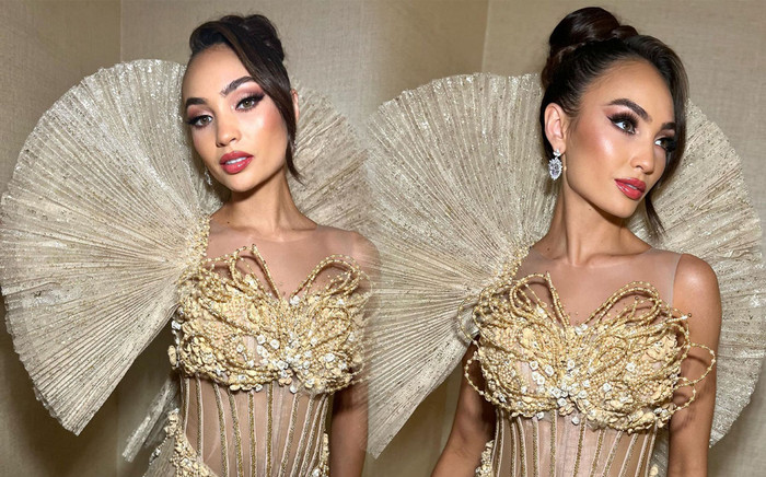 Đương kim Miss Universe lên đồ 'chặt đẹp' Á hậu: Không ai 'vượt mặt' được chị trong mảng thời trang Ảnh 2