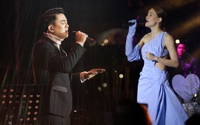 Hoài Lâm xuất hiện hát nhạc Hồ Ngọc Hà hậu giảm cân: Nhan sắc điển trai, bất ngờ bị 'la ó' vì giọng hát? Ảnh 2