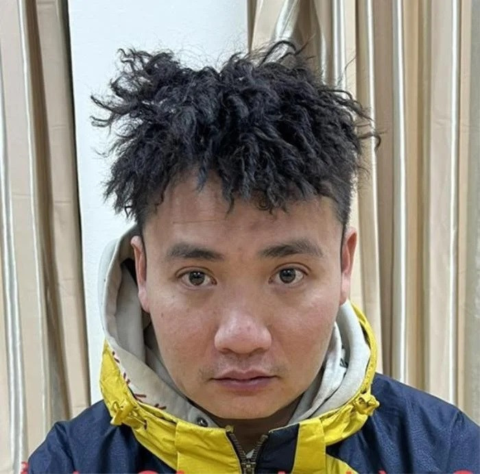 Tuấn 'Saker' tại thời điểm bị bắt