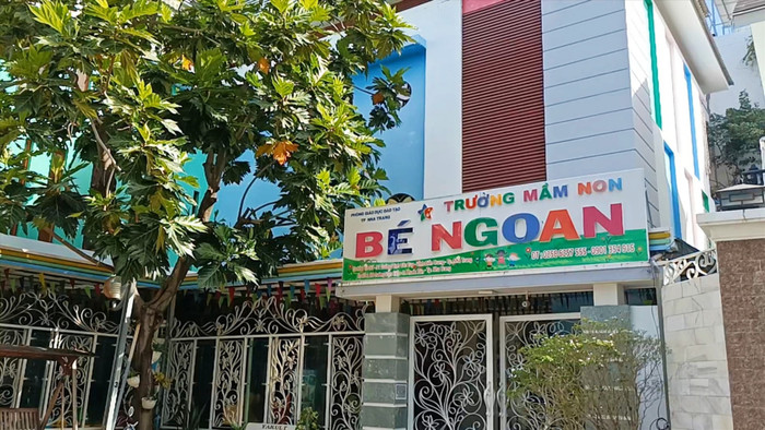 Trường mầm non nơi xảy ra sự việc. (Ảnh: Lao động).