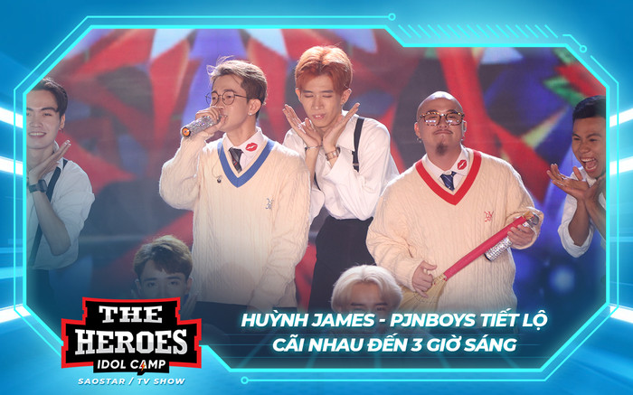 Huỳnh James và Pjnboys tiết lộ cãi nhau đến 3 giờ sáng Ảnh 2