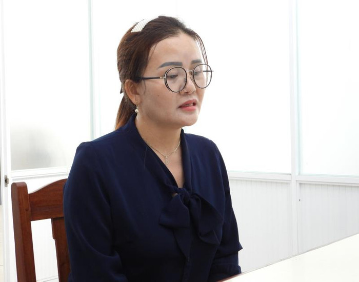Bị can Lữ Thị Thu Thủy. Ảnh: CAND