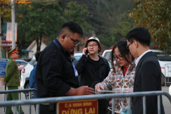 An ninh được thắt chặt.