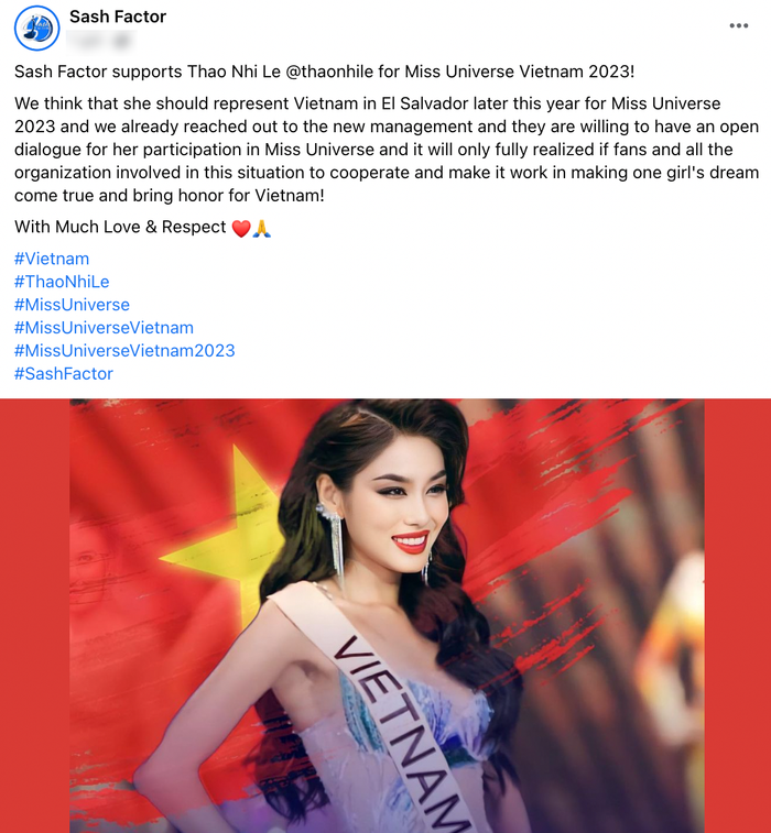 Thảo Nhi Lê được chuyên trang quốc tế bảo vệ trước thềm 'bay màu' suất thi Miss Universe 2023 Ảnh 1