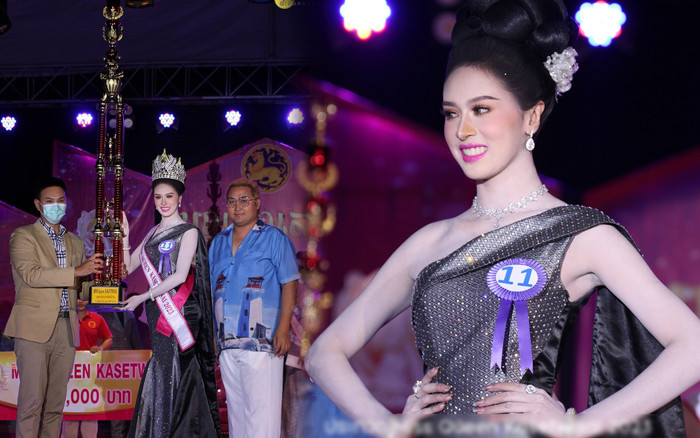 Cuộc thi hoa hậu độc lạ: Thí sinh thoa kem trắng toát, BTC trao cúp 'đụng trần nhà' Ảnh 2