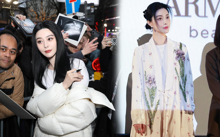 Nhan sắc tựa nữ hoàng của Phạm Băng Băng trong ngày 'ngày trở lại: Mặc đồ sơ sài vẫn đẹp bất chấp Ảnh 2