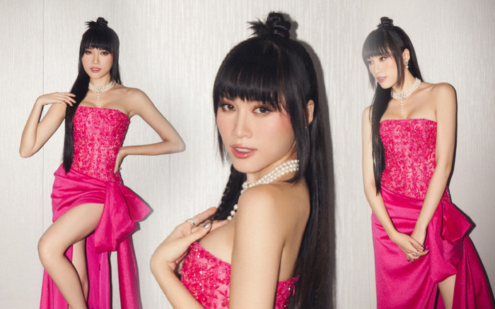 Gu thời trang lạc quẻ của Thanh Thanh Huyền hậu Miss Charm: Làm MC ăn mặc đỉnh hơn nhiều Ảnh 2