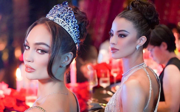 So kè góc nghiêng 'thần thánh' của hai mỹ nhân Hoàn vũ: Á hậu 2 có cửa đọ với 'Chánh cung' hay không? Ảnh 2