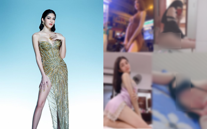 Hình ảnh do cô nàng tự đăng lên mạng xã hội đã khiến người xem phải đỏ mặt vì mang tính chất gợi dục một cách khó chấp nhận. 