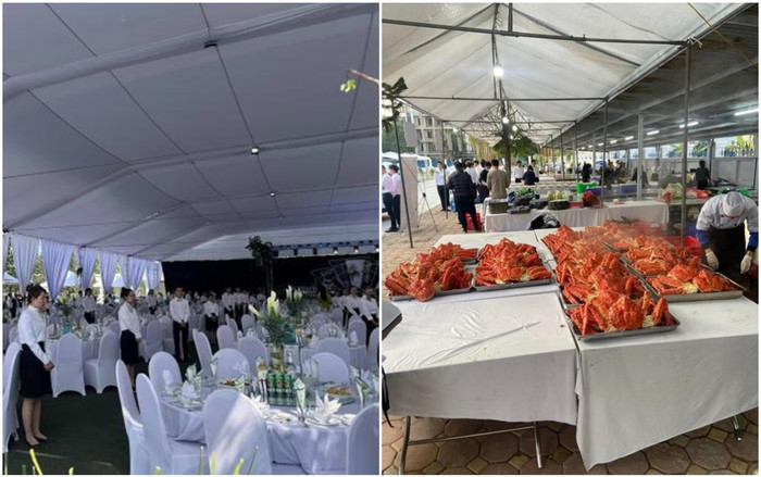 Quên đám cưới trao vàng nặng trĩu đi, thực đơn đám cưới ở Bắc Ninh vừa qua mới khiến dân mạng trầm trồ Ảnh 2