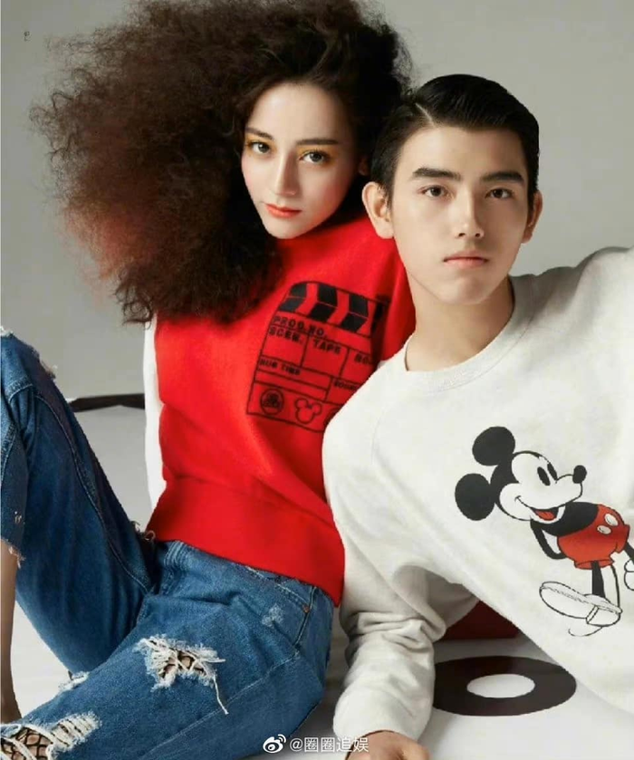 Hóa ra Địch Lệ Nhiệt Ba từng chụp ảnh chung với Trần Phi Vũ, tạo hình ra sao mà khiến fan khóc thét Ảnh 2