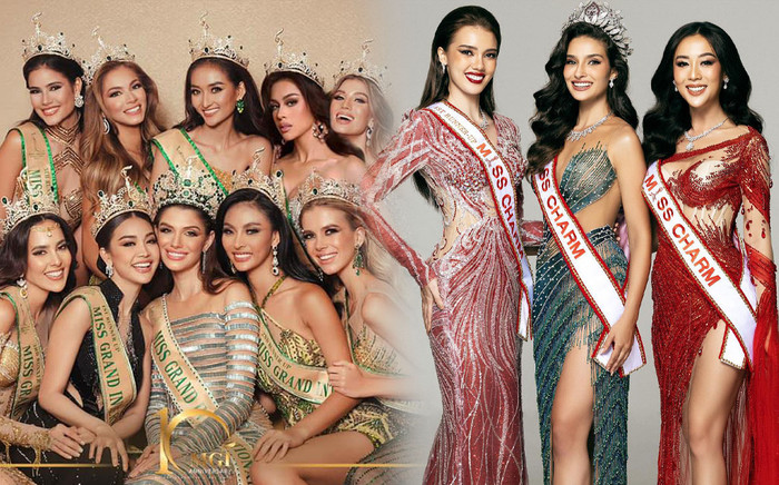 So kè bộ ảnh đăng quang của Miss Charm và Miss Grand International: Bên nào nhỉnh hơn? Ảnh 2