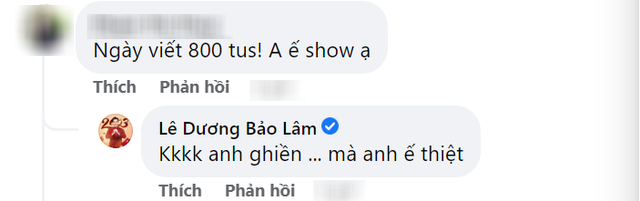 Lê Dương Bảo Lâm có phản hồi trước câu hỏi khó của netizen.