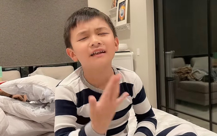 Con trai Đan Trường trổ tài biểu diễn hơn người, tự tin hát hit của Đức Phúc Ảnh 2