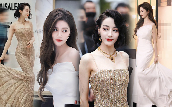 Bạch Lộc lấn át Địch Lệ Nhiệt Ba trở thành mỹ nhân có tỉ lệ cơ thể đáng mơ ước nhất Cbiz Ảnh 2