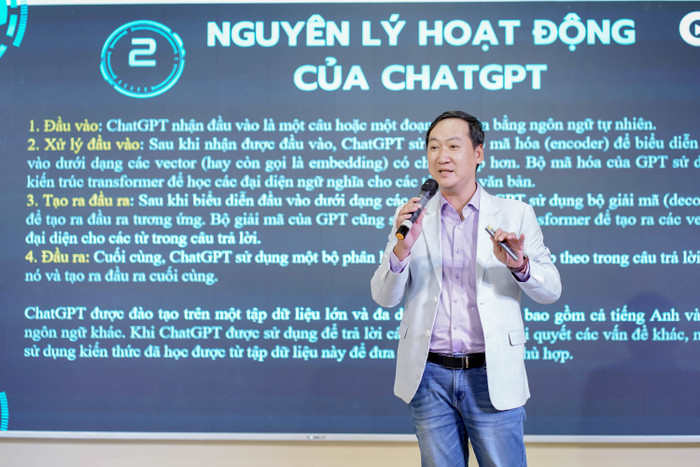 Nắm bắt xu hướng công nghệ, trường ĐH trang bị cho sinh viên kiến thức để tiếp cận ChatGPT, AI Ảnh 1