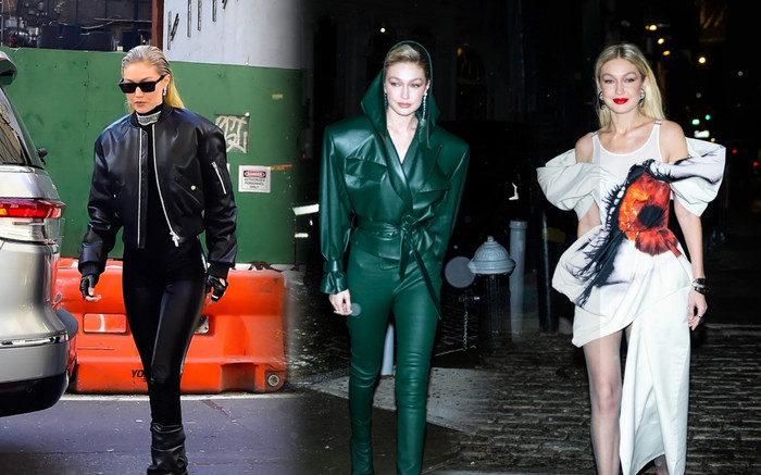 Đỉnh như siêu mẫu Gigi Hadid: Thay 6 bộ trang phục trong một ngày, không trùng phong cách bộ nào Ảnh 2