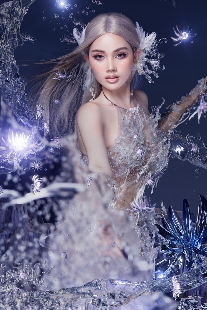 Sự uyển chuyển tựa hạt sương mai trong vẻ đẹp thanh khiết của Đan Tiên.