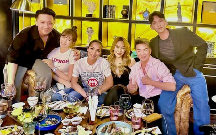 Màn họp nhóm 'sang xịn mịn' của vợ chồng Trấn Thành, Đàm Vĩnh Hưng và Mỹ Tâm Ảnh 2