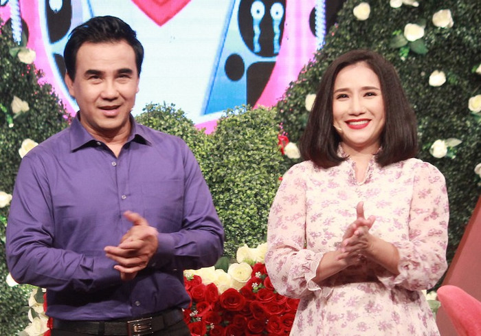 MC Quyền Linh và MC Cát Tường trước khi gặp mâu thuẫn