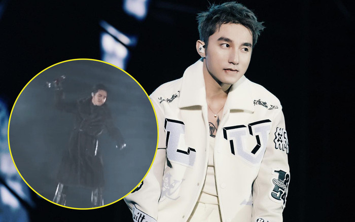 Sơn Tùng khiến ai cũng 'hoảng hồn' vì hành động đập vỡ ly thủy tinh trên sân khấu Ảnh 2