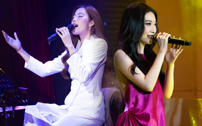 Chạy show cùng Khổng Tú Quỳnh, Nam Em gây xôn xao khi ngồi hát nhưng lại để đàn chị đứng Ảnh 2