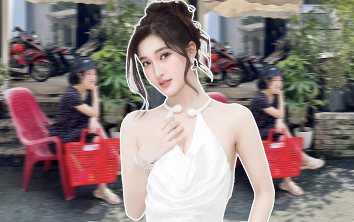 Rũ bỏ hình tượng Á hậu, Phương Nhi gây 'sốt' khi diện đồ bộ và dép tổ ong Ảnh 2