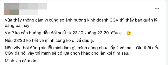 Ồn ào Trấn Thành 'bao rạp vì cần riêng tư': Người tố 'phản dame' cực gắt, lộ chi tiết 'trật khớp' với rạp Ảnh 3