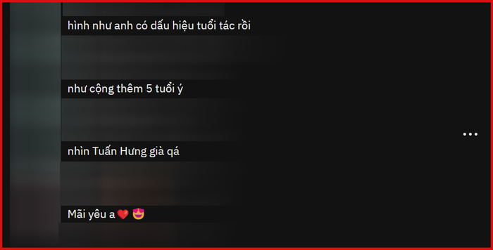 Lâu lâu đi hát trở lại, dân mạng xôn xao khi Tuấn Hưng để lộ 'dấu hiệu tuổi tác' Ảnh 3