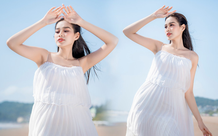 Đỗ Thị Hà đẹp mê hồn thả dáng ở bờ biển, ai dám bảo hoa hậu hết nhiệm kỳ là hết hào quang? Ảnh 2