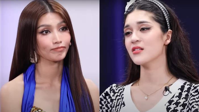 Khoảnh khắc Huỳnh My tung ra câu nói 'đá xoáy' Quỳnh Châu về việc chưa được thi quốc tế đã khiến cô nàng thất vọng đến lặng người.&nbsp;