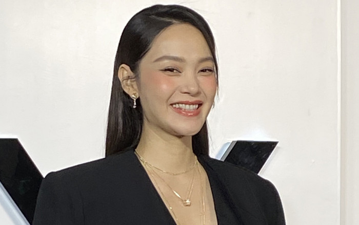 Minh Hằng lần đầu lộ diện sau khi công khai chuyện mang thai con đầu lòng Ảnh 2